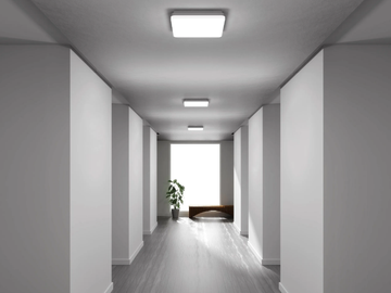 WL SQUARE - Technopolymer wall lamp / ceiling lamp by PERFORMANCE iN LIGHTING - view 3